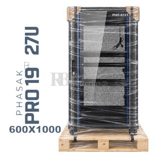 Armario Rack 27U 600x1000 | Phasak Pro PHO-6127 19 In